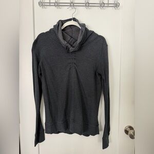 Lululemon 2 In A Cinch Reversible Cowl Neck Pullover